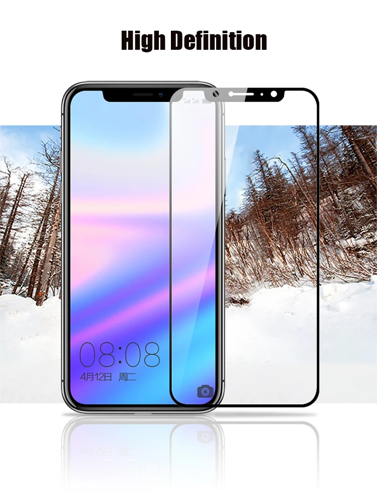 9H Tempered Glass For Xiaomi Pocophone F1 Electroplated 3D full cover film Screen Protector Poco Global Version | Мобильные телефоны