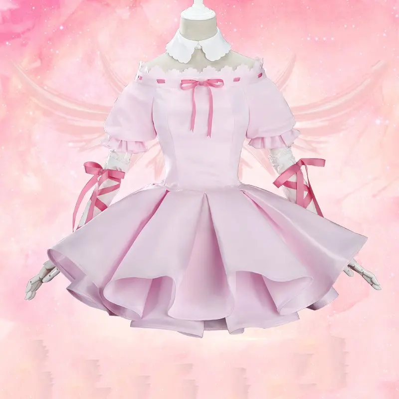 Shugo Chara карнавальный костюм розовое платье ангела униформа для девочек на