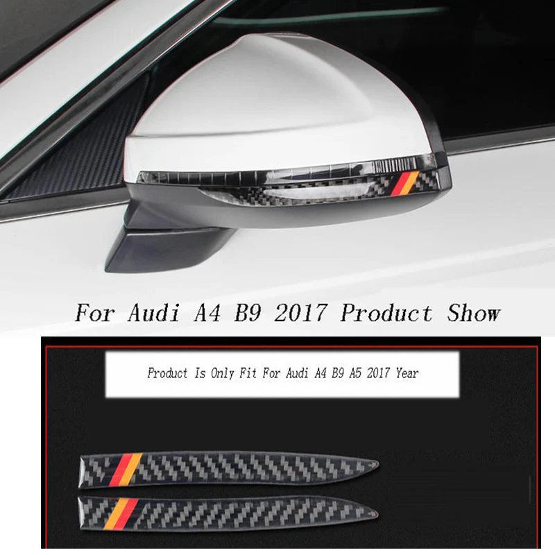 2 шт. автомобильный Стайлинг из углеродного волокна зеркало заднего вида