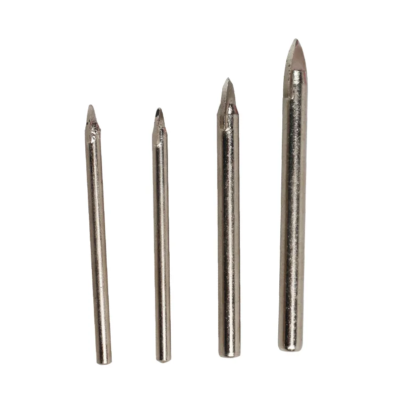 Сплав Треугольники бит Керамика Плитка сверло Стекло дрель Стеклорезы комплект