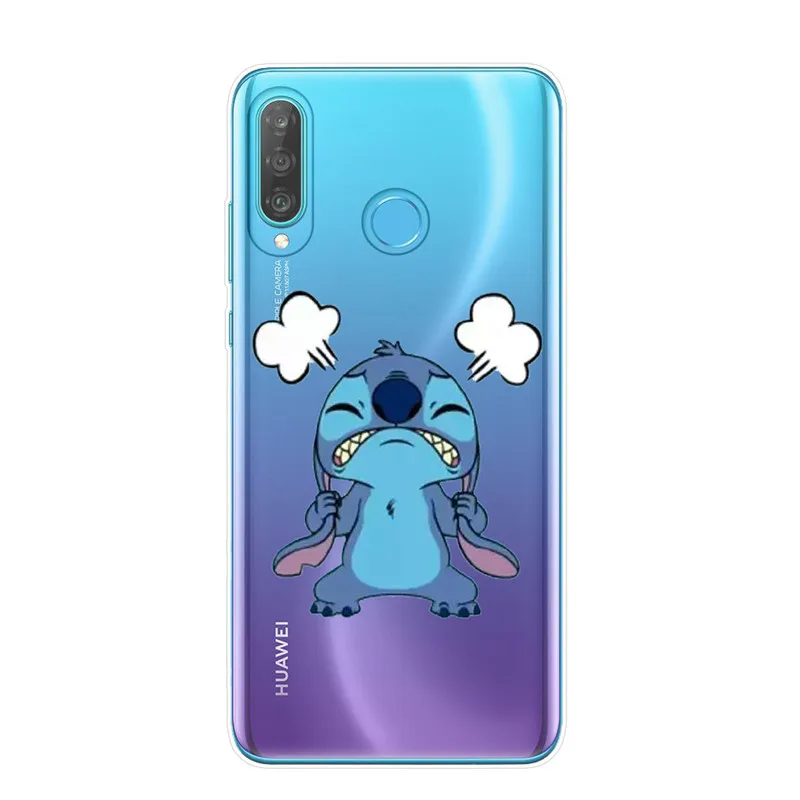 T5970 Мультяшный милый Стич Ститч чехол для телефона huawei P30 P20 Lite Pro P10 P9 P8 Lite Мягкий силиконовый чехол из ТПУ - Цвет: T5970