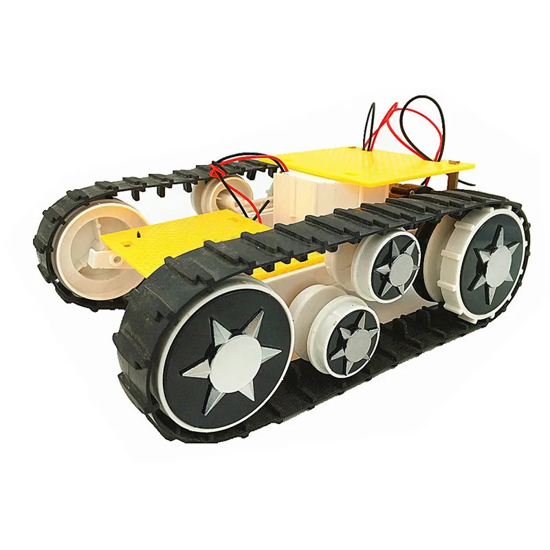 Silver Маленький Молот трансформер золото и серебро колёса RC робот танк шасси автомобиля база дистанционное управление игрушечные лошадки - Цвет: Silver