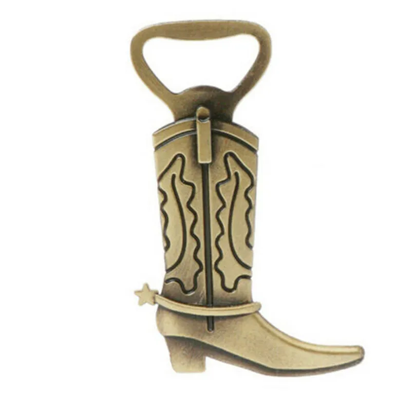 Открывалка для бутылок креативные Ретро ковбойские сапоги Металлическая