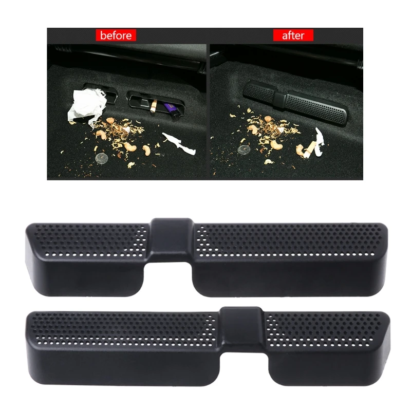 2x Автомобильное заднее сиденье кондиционер воздуховод выход Крышка для Volkswagen