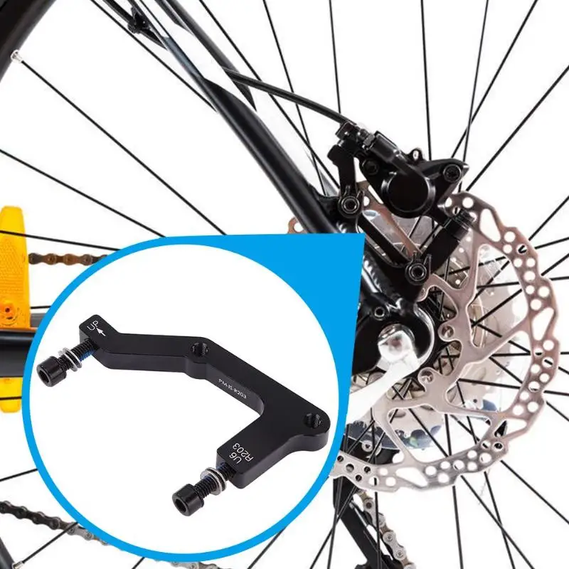 Крепление тормоза диска адаптер кронштейн MTB велосипеда дисковый тормозной адаптер для ротора 203 мм