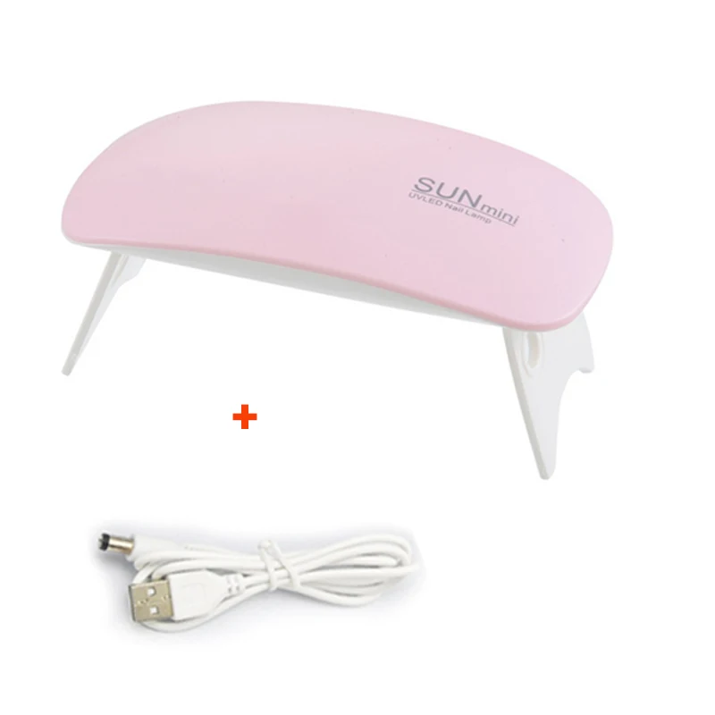 mini 6w Star6 24 Вт ЖК-дисплей сушка всех гелей 12 Светодиодный s Сушилка для ногтей Светодиодный УФ-лампа USB лампа для маникюра УФ-лампа для ногтей инструменты для дизайна ногтей - Цвет: mini 6w