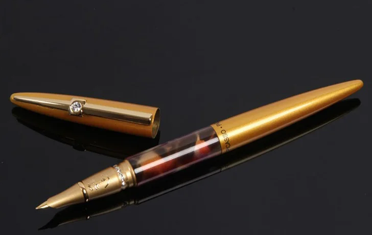 Авторучка Пикассо с золотым покрытием авторучка Ps 988 мира Варшав золотой белый