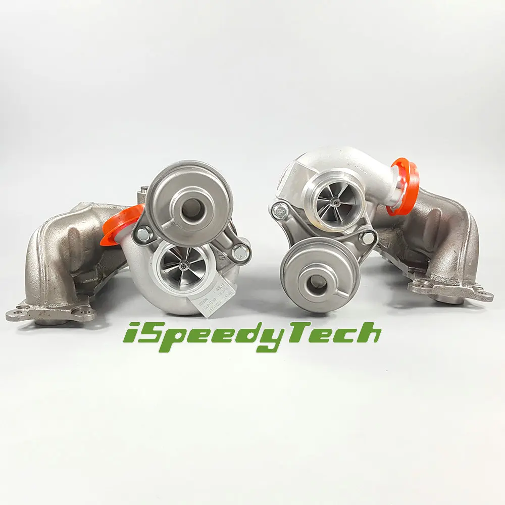 Заготовка 6 + TD03 16T Stage 2 two Turbos для BMW 535i 335xi E90 E91 E92 E93 N54 3 0 RHD 650HP| |