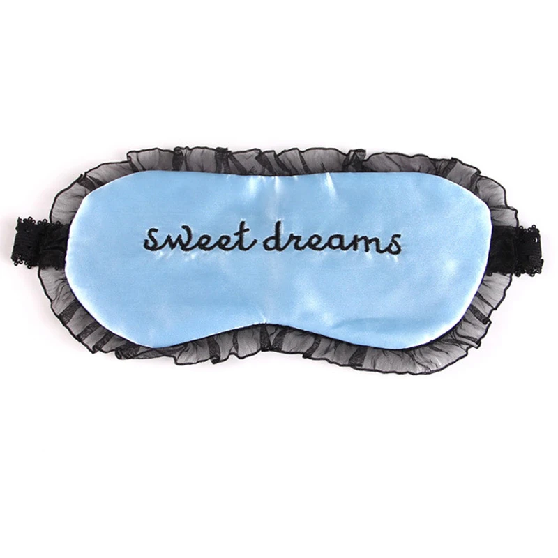 10 шт. защитные очки с кружевной вышивкой маска для сна повязка на глаза чехол