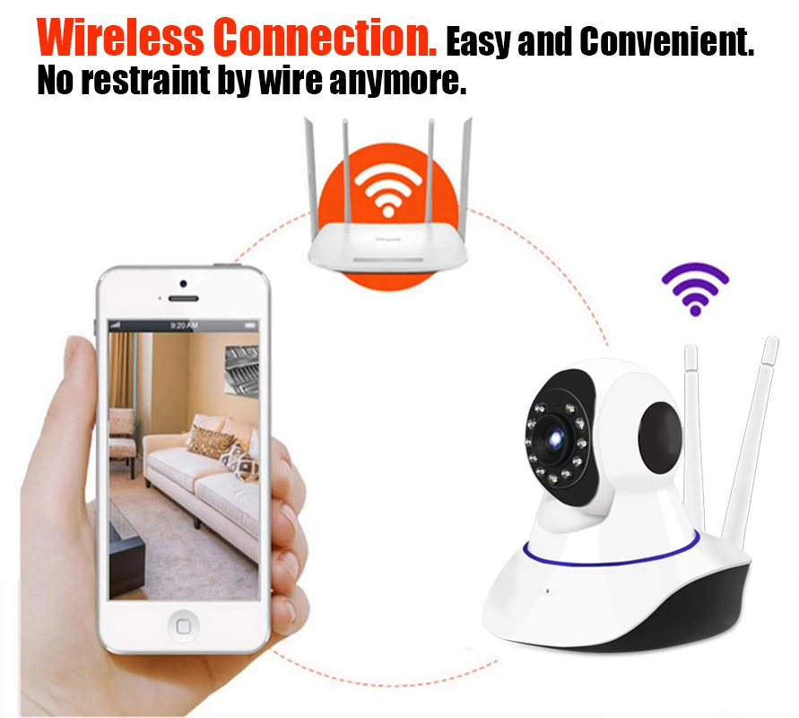 IP мини Беспроводной Камера HD720P Wi-Fi видеонаблюдения Видео Камеры Скрытого дома