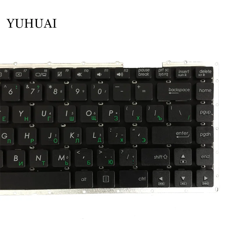 Русский Черный Новый для ASUS X450C X450L X450 Y481C X450V R405C X450VB K450V F451 Клавиатура ноутбука RU |