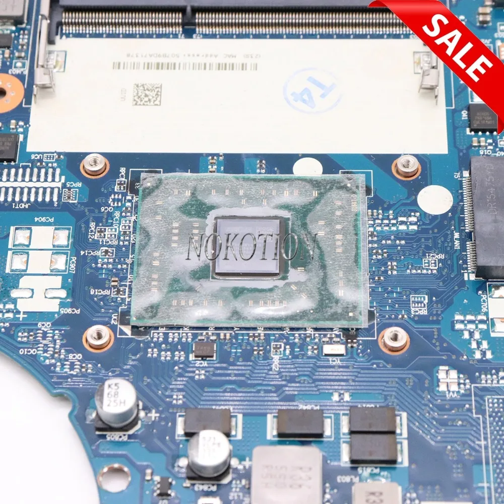 NOKOTION BMWQ3 BMWQ4 NM-A401 5B20J22962 основная плата для lenovo Ideapad G51-35 материнская ноутбука A4-7210 ЦП