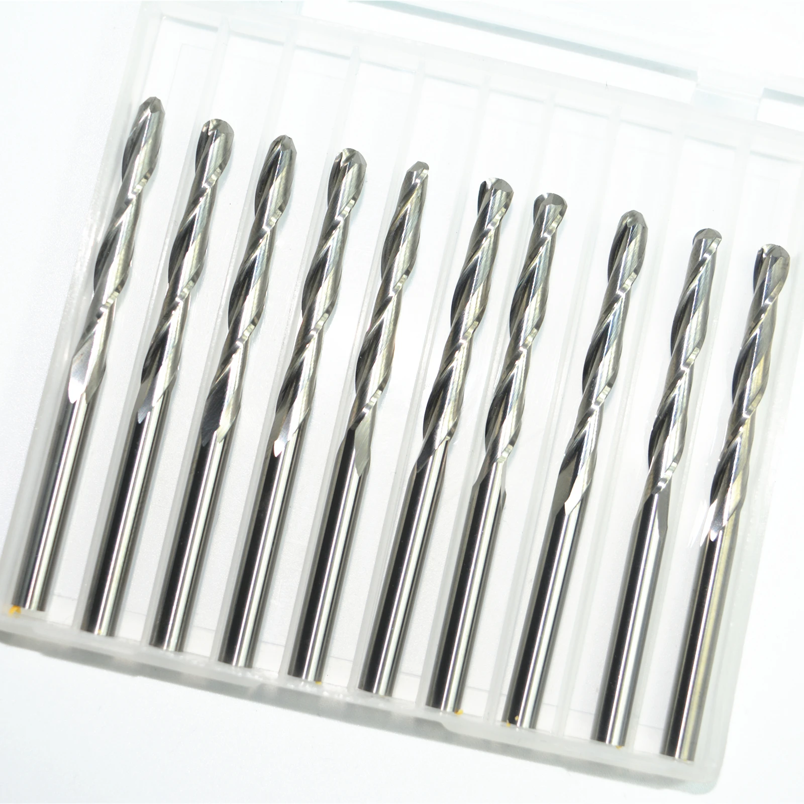 Концевая фреза с ЧПУ твердосплавная 2 зубьями сферический инструмент для дерева 4