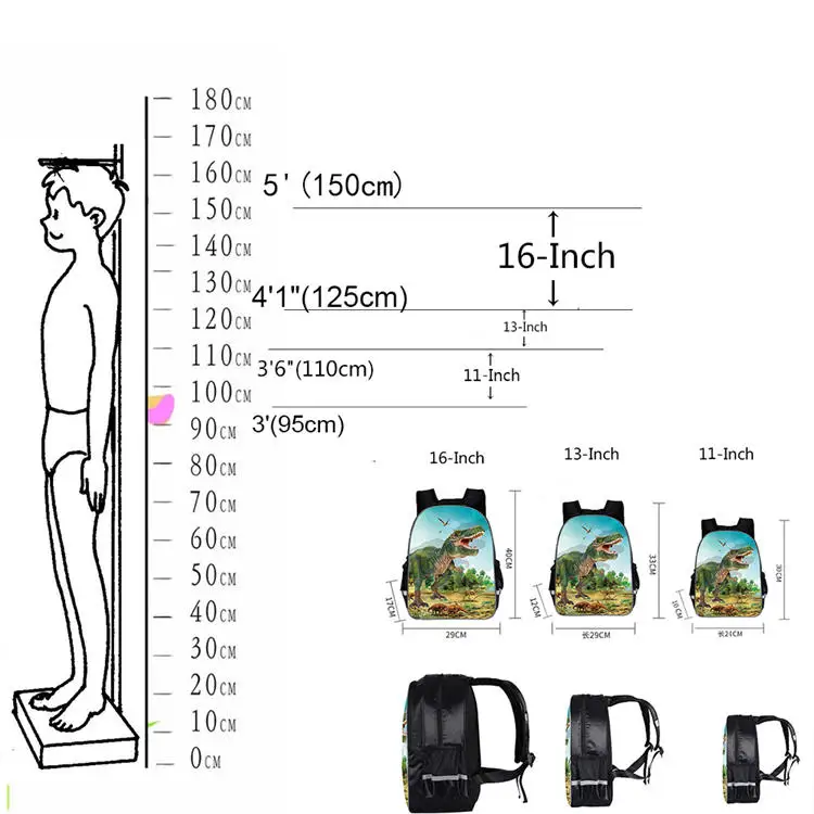 TS рюкзак для подростков мальчиков девочек малышей животных детей Kpop EX школьные