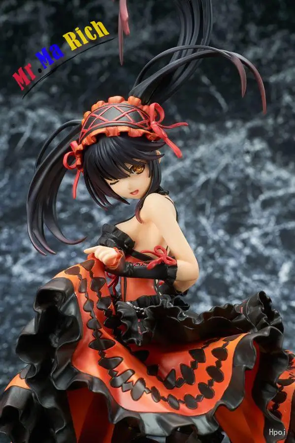 Аниме Дата живой кошмар Куруми токисаки 28 см ПВХ фигурка игрушка|figurines toys|kurumi