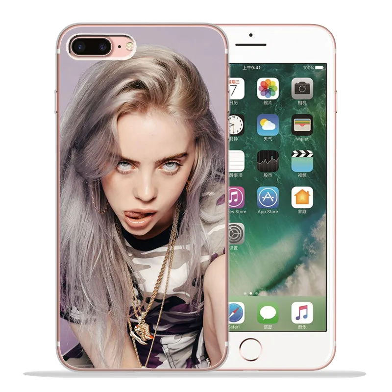 1811 Роскошный чехол Billie eilish для iPhone X, XR, XS, Max, 5, 5S, SE, 6, 6 S, 7, 8 Plus, чехол для телефона, Funda, Coque, Etui, capa, shell capinha - Цвет: 1811