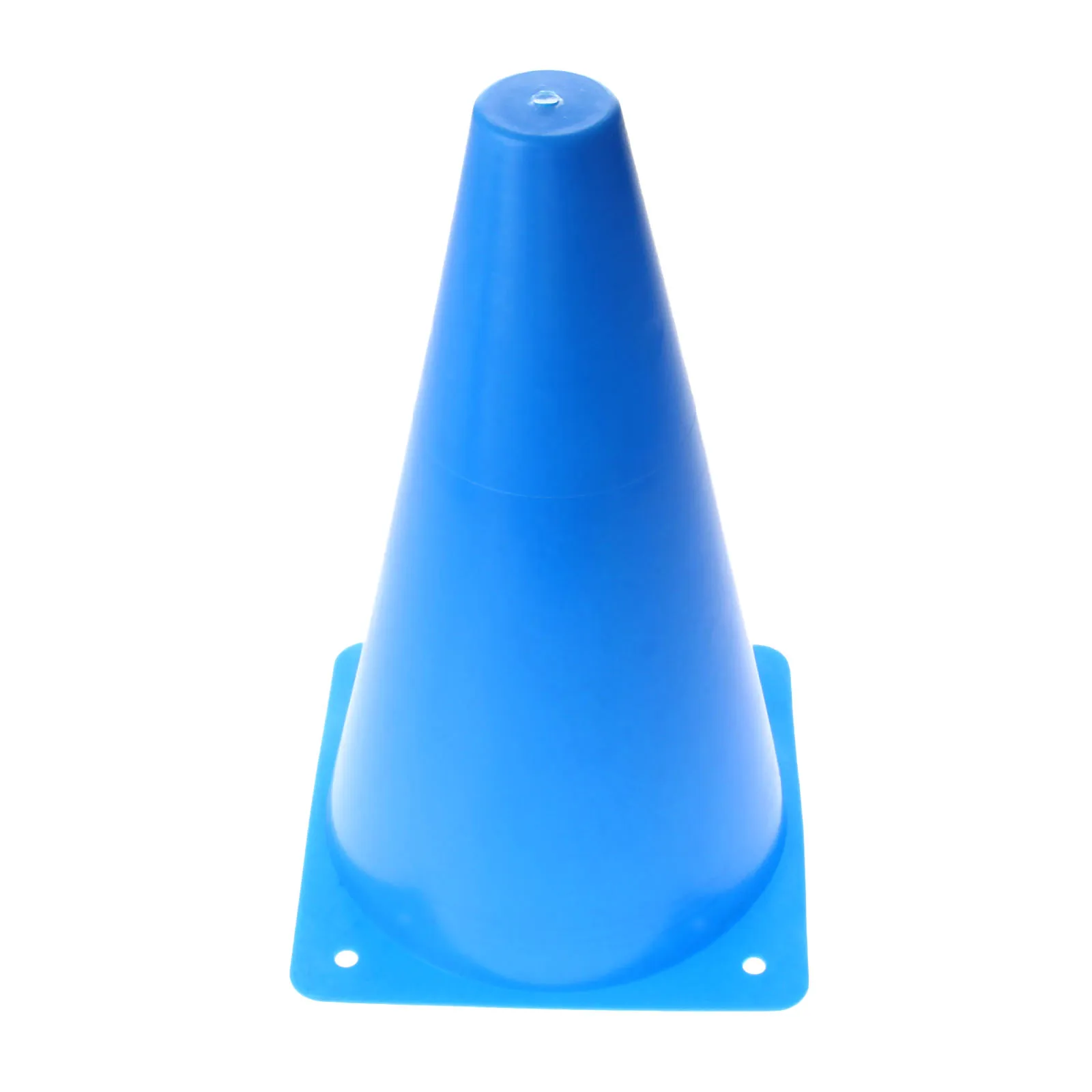 Blue 1 шт., 9 дюймов, 23 см, пластиковая маркировочная машина для стадиона, Футбольная ловкость, тренировочный конус, маркер, свободный, со слалом Фигурное катание, ворсовая чашка, Футбольная тренировка скорости - Цвет: Blue