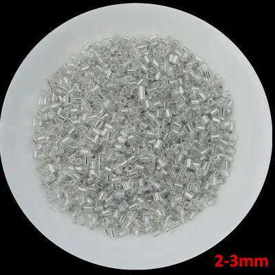 20 г/лот Серебристые чешские стеклянные рассады разделительные бусины из