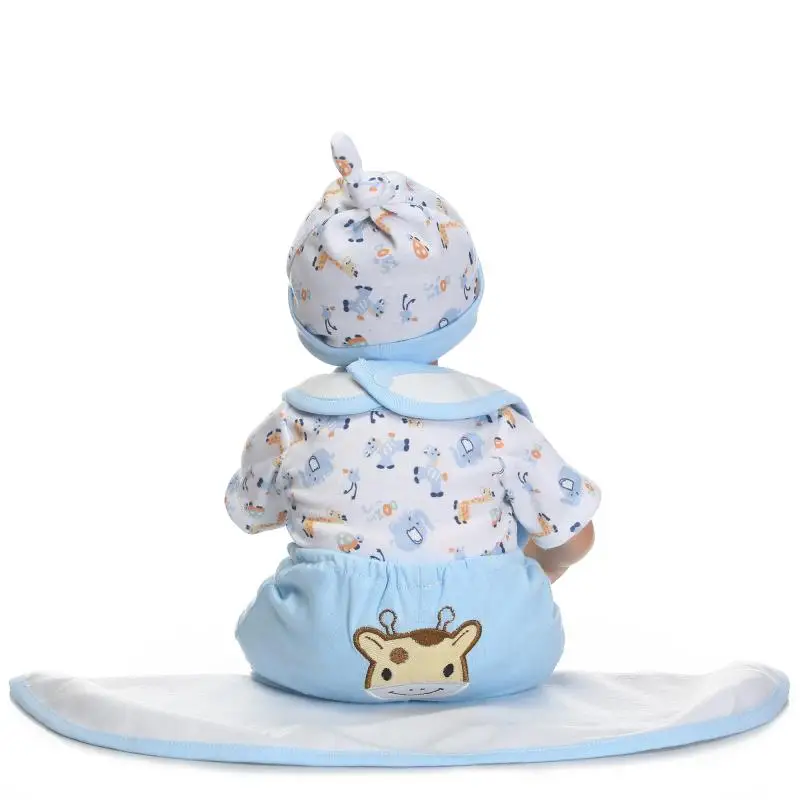1" силиконовая кукла Reborn Baby Toys 40 см кукла в одежде ручной работы Реалистичная кукла новорождённого куклы Brinquedos