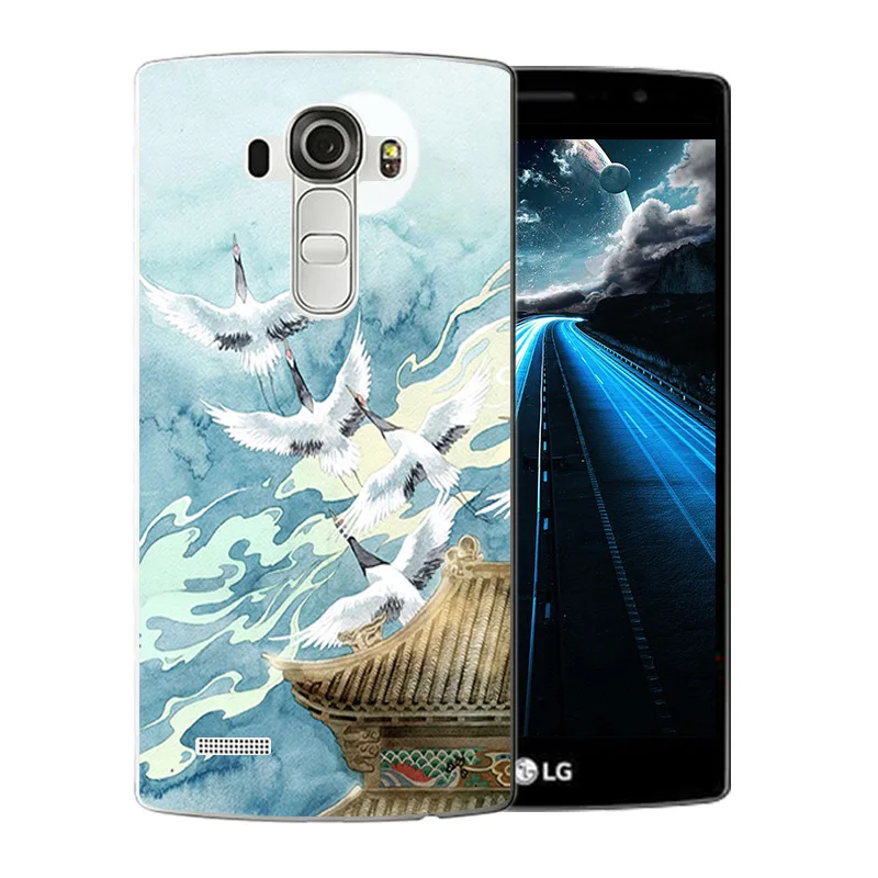 Для LG G4 Чехол класса люкс задняя крышка ТПУ с рисунком Тигр для H810 H815 F500 F500K F500L