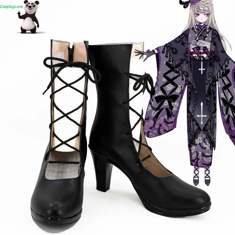 

Rozen Maiden Mercury Lamp Sui gin tou черная обувь для косплея сапоги для косплея Love