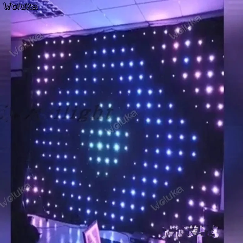 Видео Фон стены P18 занавес YY якорь декоративное фоновое полотно для якорь DJ играет диск крик Мак Прохладный CD50 W03