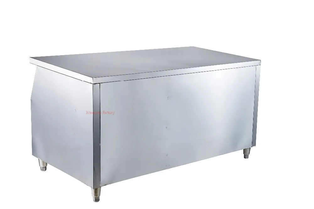 1.5M Center Island Working Table Milk Tea Shop Stainless Steel Station Operating work bench for Hamburg | Бытовая техника