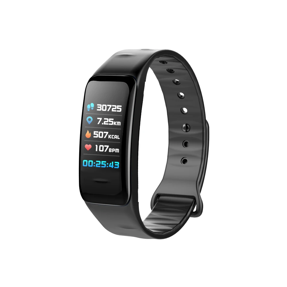 696 C1S Smart Wristband Heart Rate Blood Pressure Monitor Sports Watch Bracelet Motion tracking Waterproof Bluetooth Band |