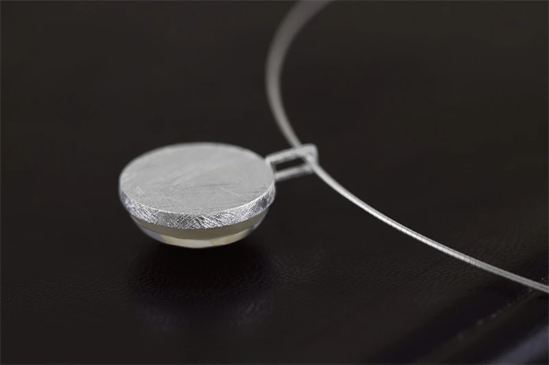 Lotus Fun реальные 925 серебро природного кварца ручной работы fine jewelry уникальный кулон без ожерелье Acessórios для женщин