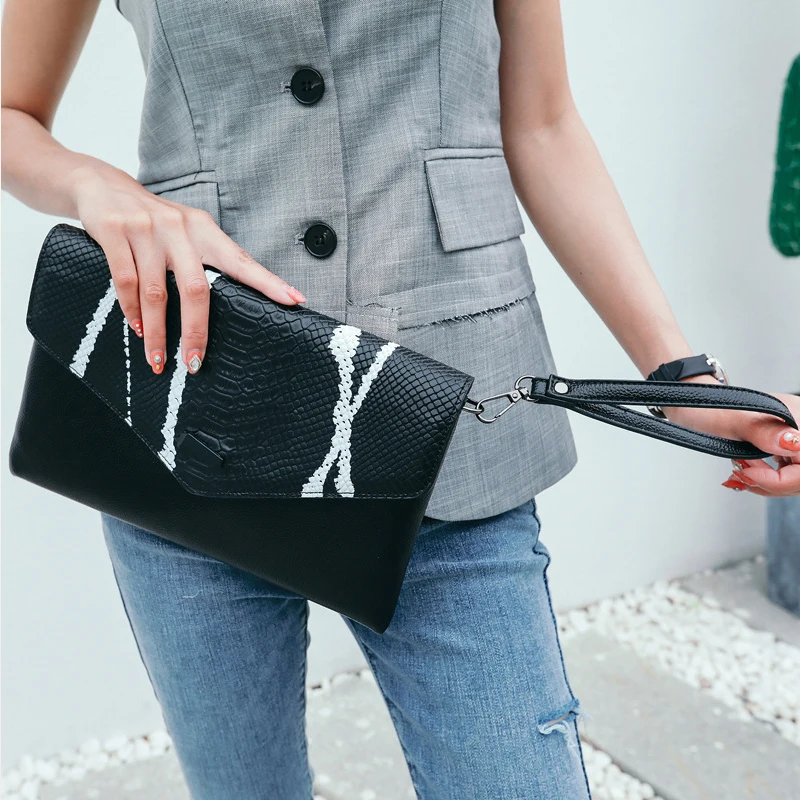 Новинка 2018 женский клатч сумка из натуральной кожи сумки через плечо для модных