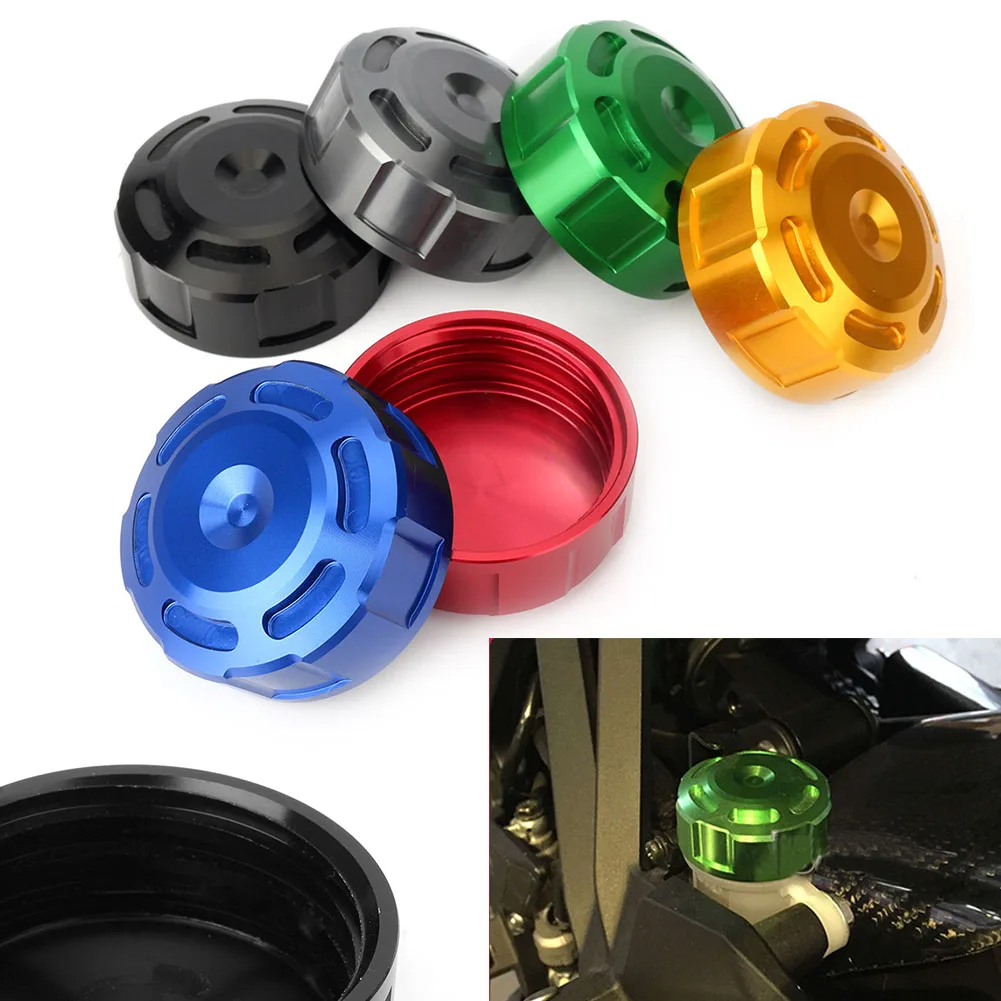 Крышка Резервуара заднего тормоза мотоцикла Универсальная для YAMAHA/Honda/Triumph DAYTONA CNC