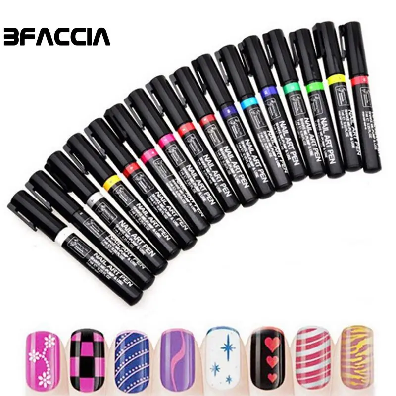 Bfaccia переносной дизайн для ногтей DIY ручка дизайна Рисование инструмент