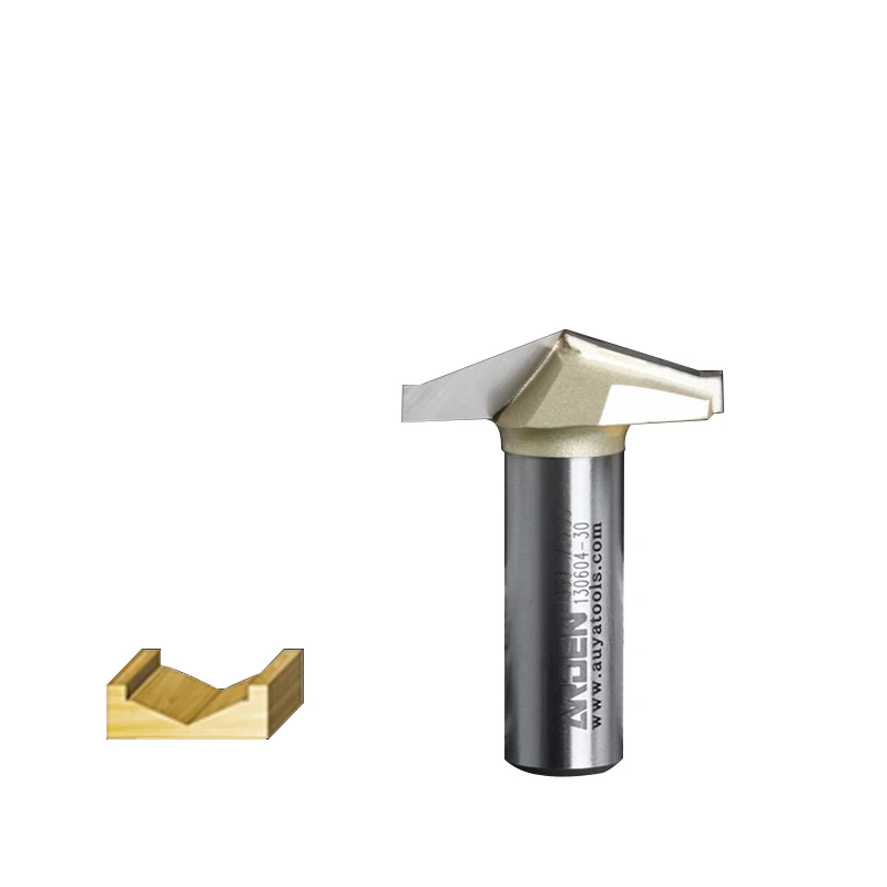 

Woodworking Tools V-grooving Tools Bits Arden Router V-Groove Arden Router Bit 1/2*35mm - 1/2" Shank - Arden A1869018