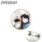 Японское аниме YURI JWEIJIAO! На лед Броши Katsuki Yuri значки Косплей коллекция Harajuku летняя стильная сумка шляпа украшение AN14