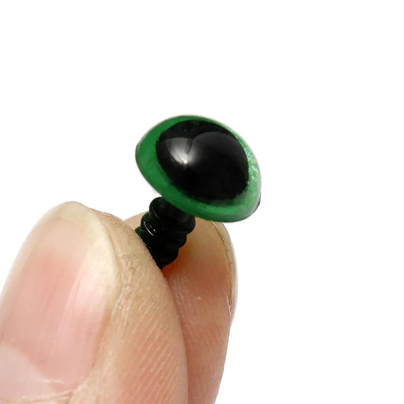 Горячие 100 шт Защитные глаза куклы 8 мм красочные пластиковые для мягких игрушек