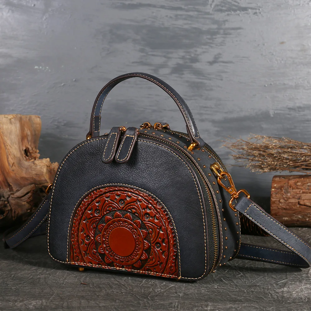 

Norbinus Luxury Handbags Women Bags Designer Genuine Leather Messenger Shoulder Bag Embossed Cowhide Ladies Crossbody Bags Tote
