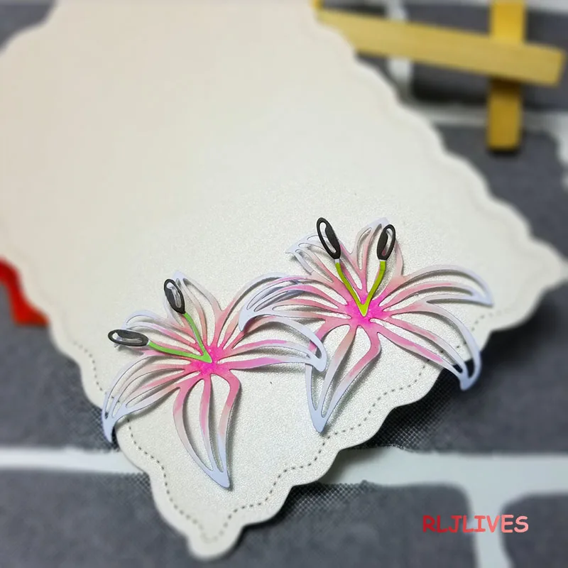 3D цветок металла резки штампы DIY Скрапбукинг карты трафарет бумага ремесло