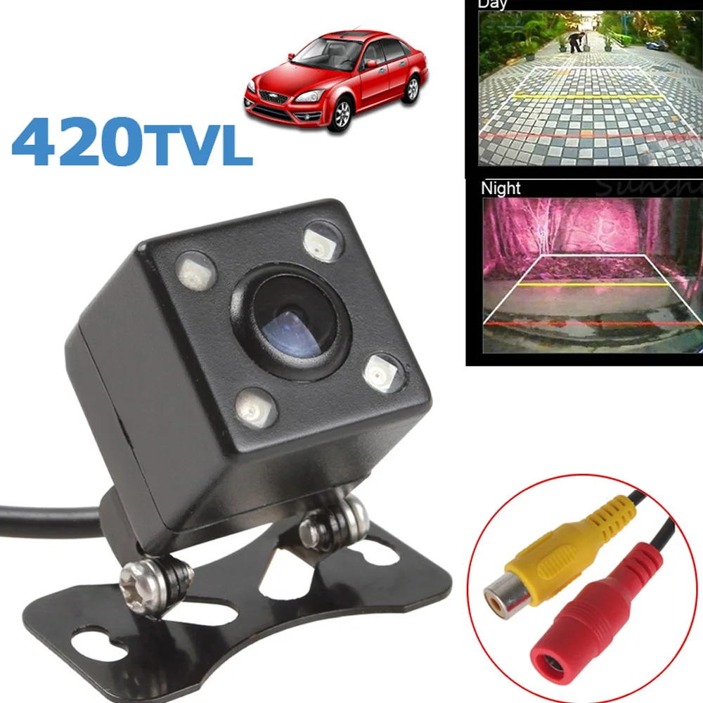 

Foldable 4.3 Inch TFT LCD Mini Car Rearview Monitor Vehicle Reversing Parking System w/Auto Night Vision Rear View Backup Camera