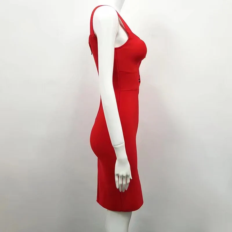 Новое модное сексуальное платье с v образным вырезом белое красное вискозное