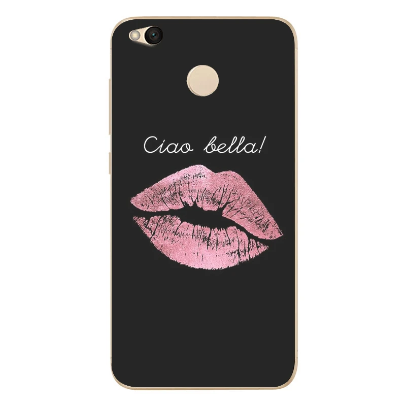 For Xiaomi Redmi 4X Note 4 4A 3 Cute Mi A1 Pro Case Soft TPU Phone Back Cover D826 |
