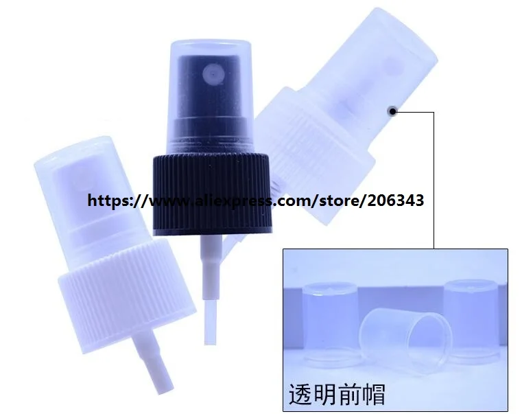 Пластиковая бутылка из ПЭТ 120 мл несколько цветов с пластиковым распылителем для