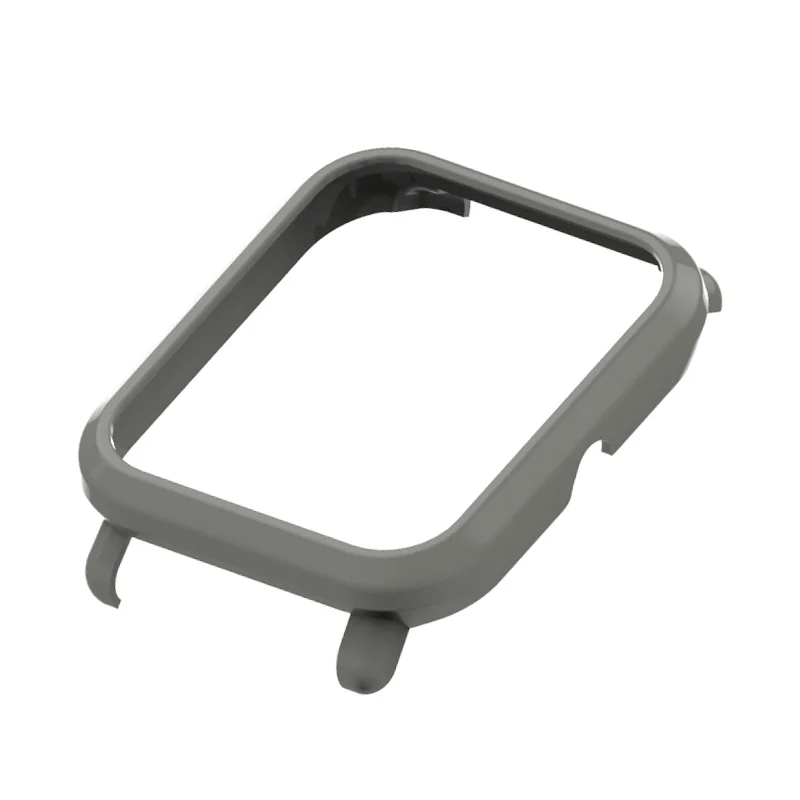Army Green Case Mijobs браслет защитный чехол для Xiaomi Huami Amazfit ремешок Bip BIT PACE Lite Молодежные часы пластиковый корпус ПК Бампер - Цвет: Army Green Case