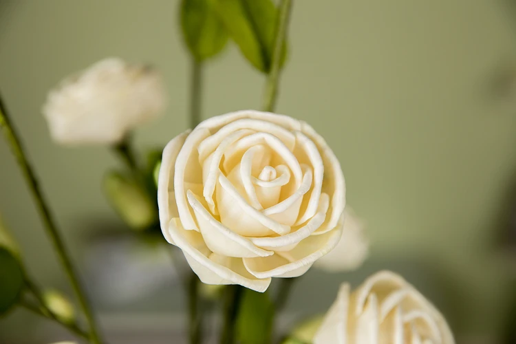 В целом Цветочные Розы керамика вазы орнамент домашний Декор Ремесло цветы ваза