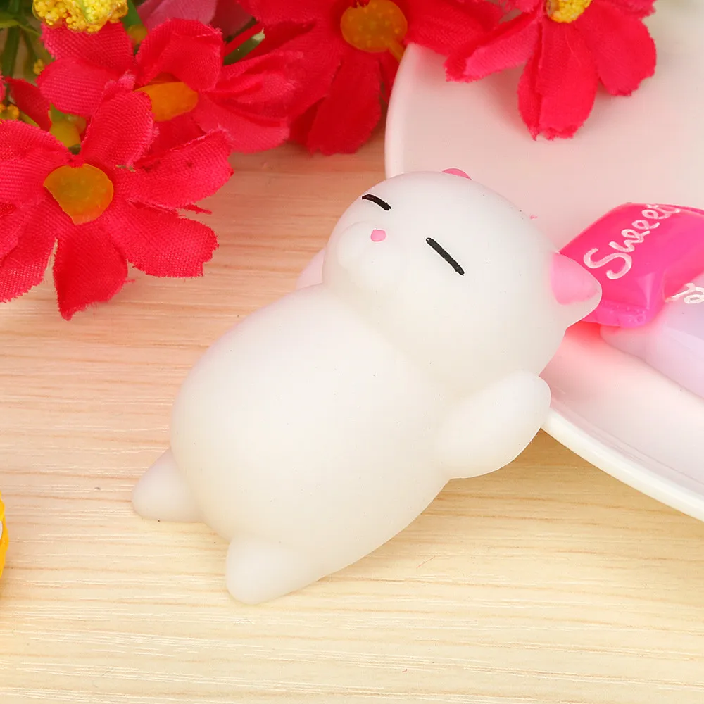 Милый Кот Мягкий Моти панда целебные Дети стресс Kawaii коллекция для детей мальчиков FE14d