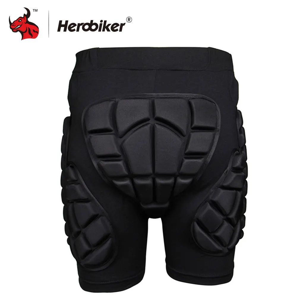 HEROBIKER мотоциклетные шорты Защитное снаряжение бедра мягкие лыжи коньки сноуборд