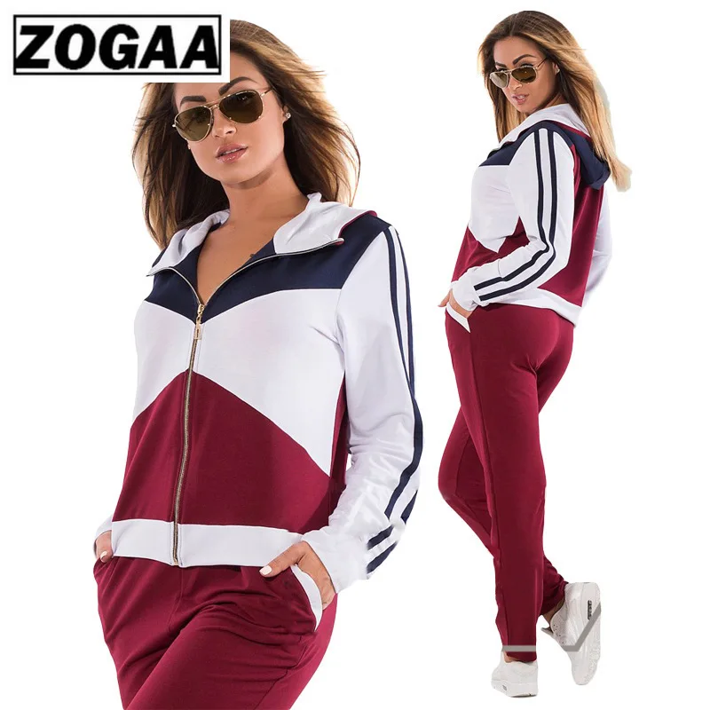 Женский комплект для фитнеса ZOGGA повседневный из 2 предметов облегающий