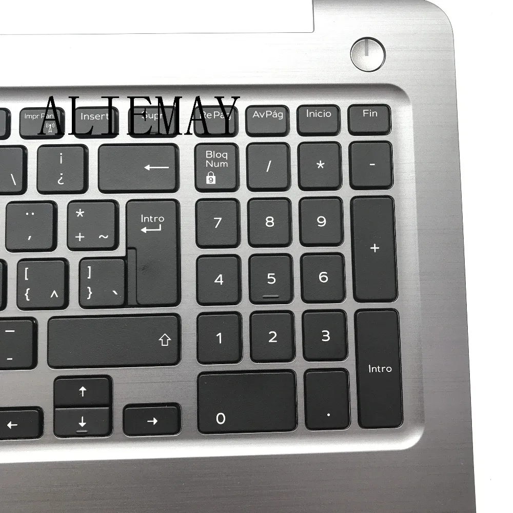 Ноутбук LA/SP латинская клавиатура для DELL INSPIRON 15-5000 5565 5567 клавиатура