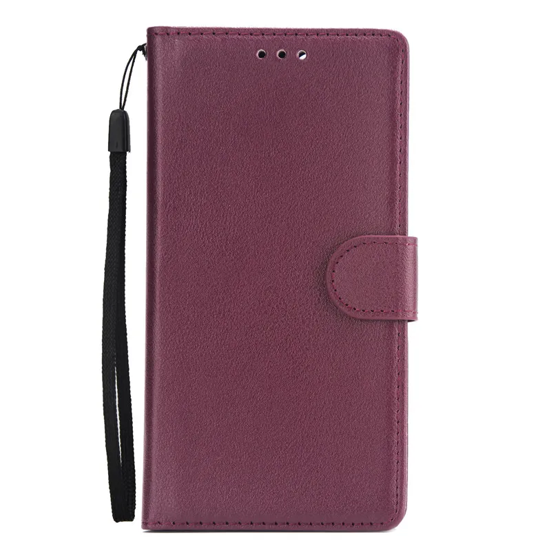 Кожаный чехол Y6 Prime для huawei Y6 Prime Y5 Y6 Y7 Y9, классический однотонный флип-кошелек, чехол для телефона s Coque