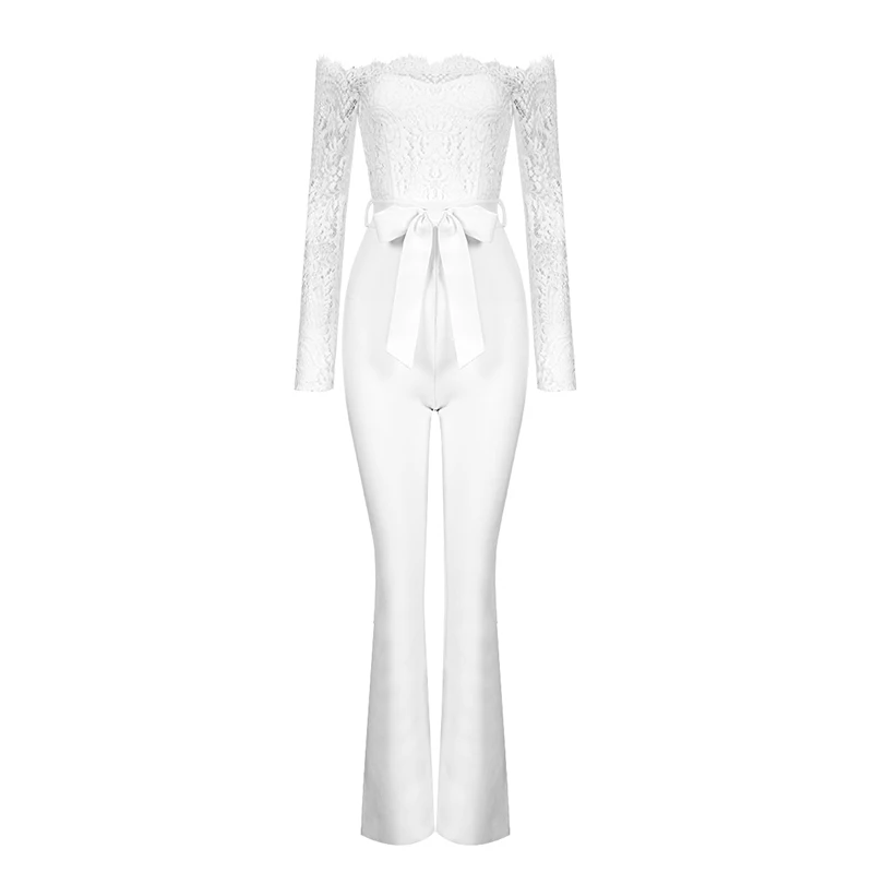 Новые модные женские туфли пикантные с открытыми плечами длинным рукавом