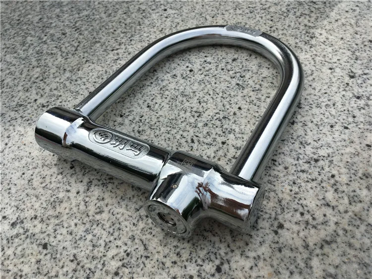 Motorcycle lock U-lock electric bicycle idling lock anti-theft lock 7203 idling
